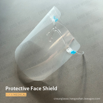 Detachable Face Shield With Glass Frame